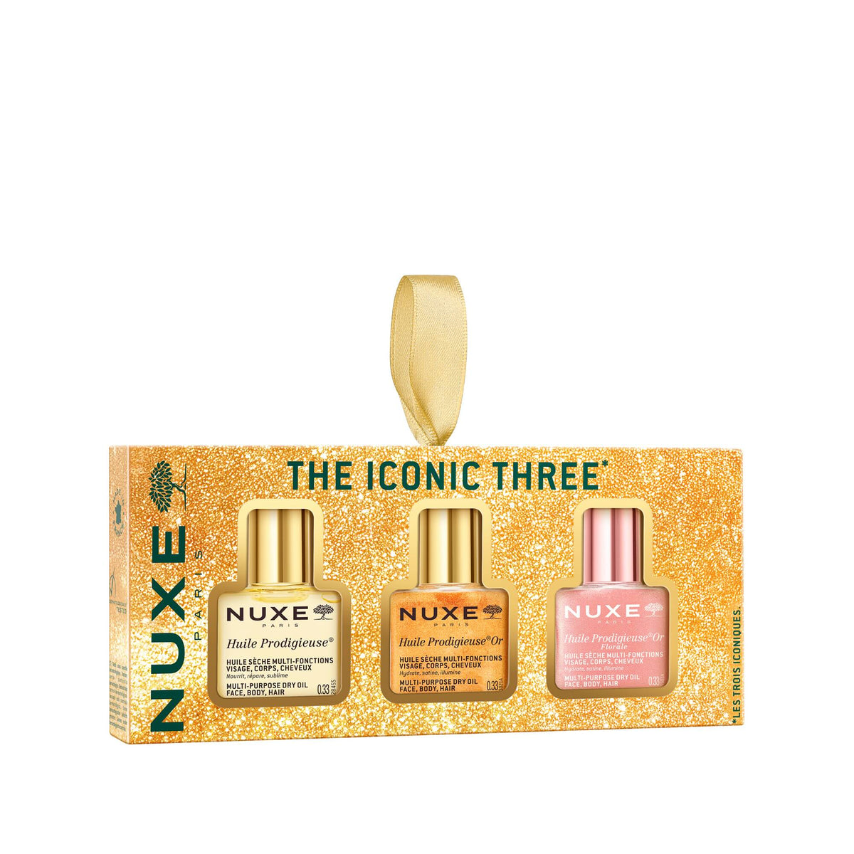 Cofanetto regalo Natale Huile Prodigieuse® I tre iconici