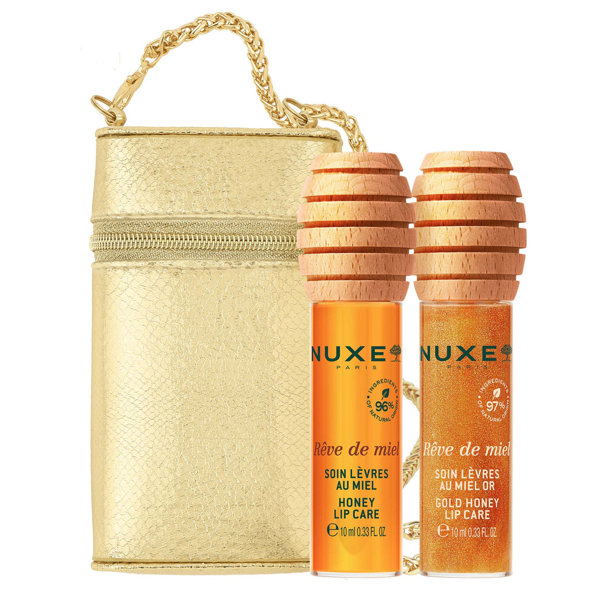 Duo Trattamento Labbra con Custodia Dorata