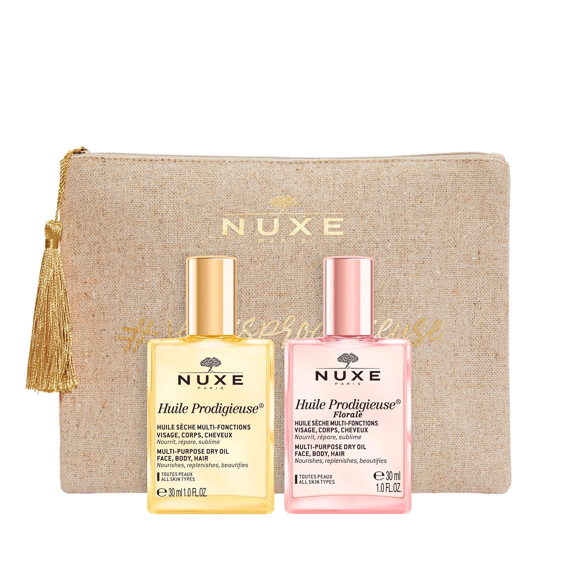 Duo Huile Prodigieuse® Classique et Florale 30ml EN - NUXE