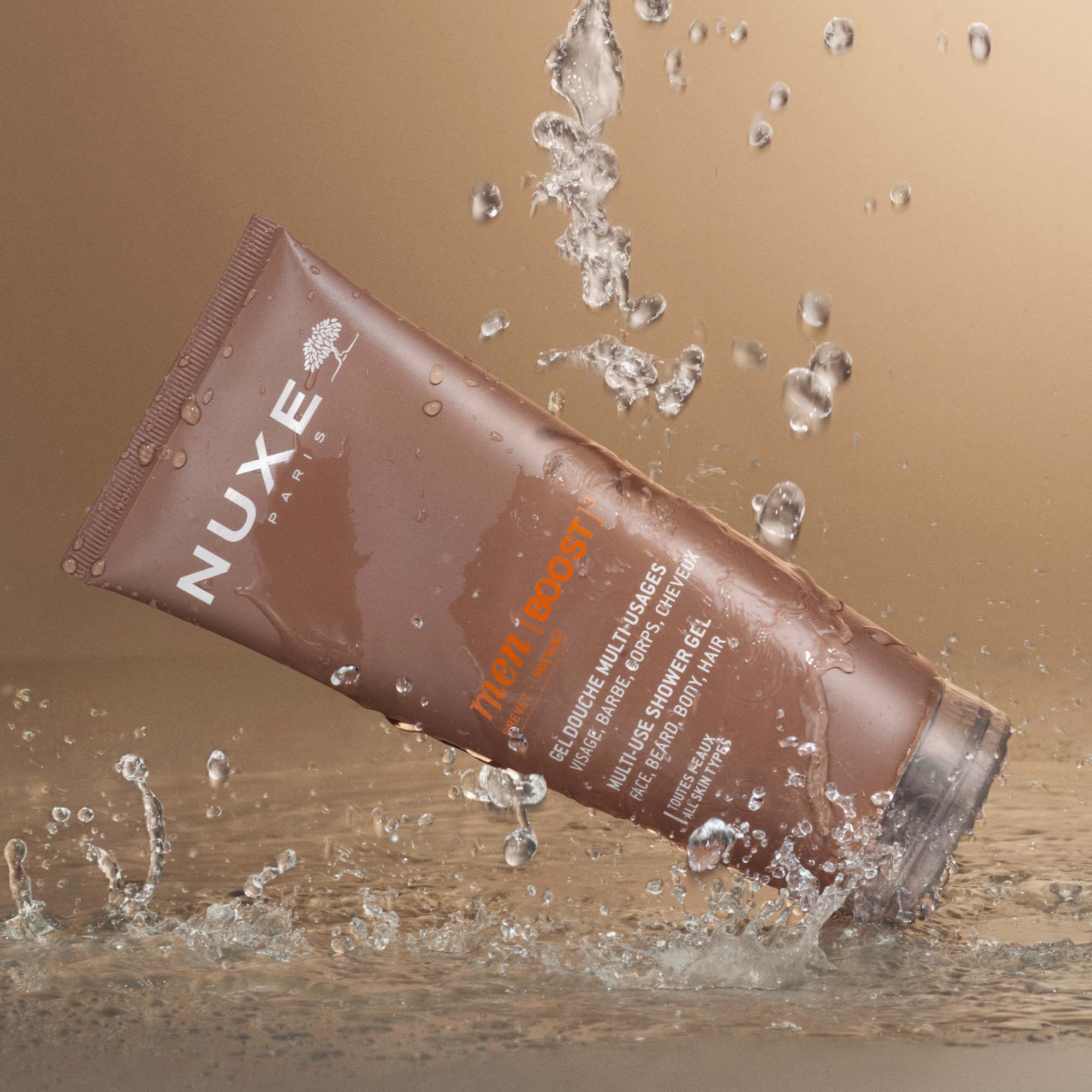 Gel Douche Multi - Usages Visage, Barbe, Corps, Cheveux - NUXE