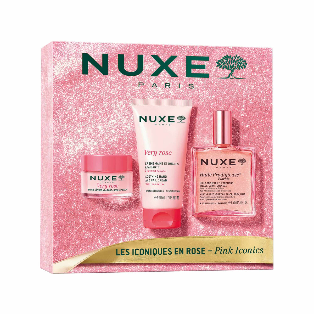 Cofanetto regalo Natale Gli Iconici rosa