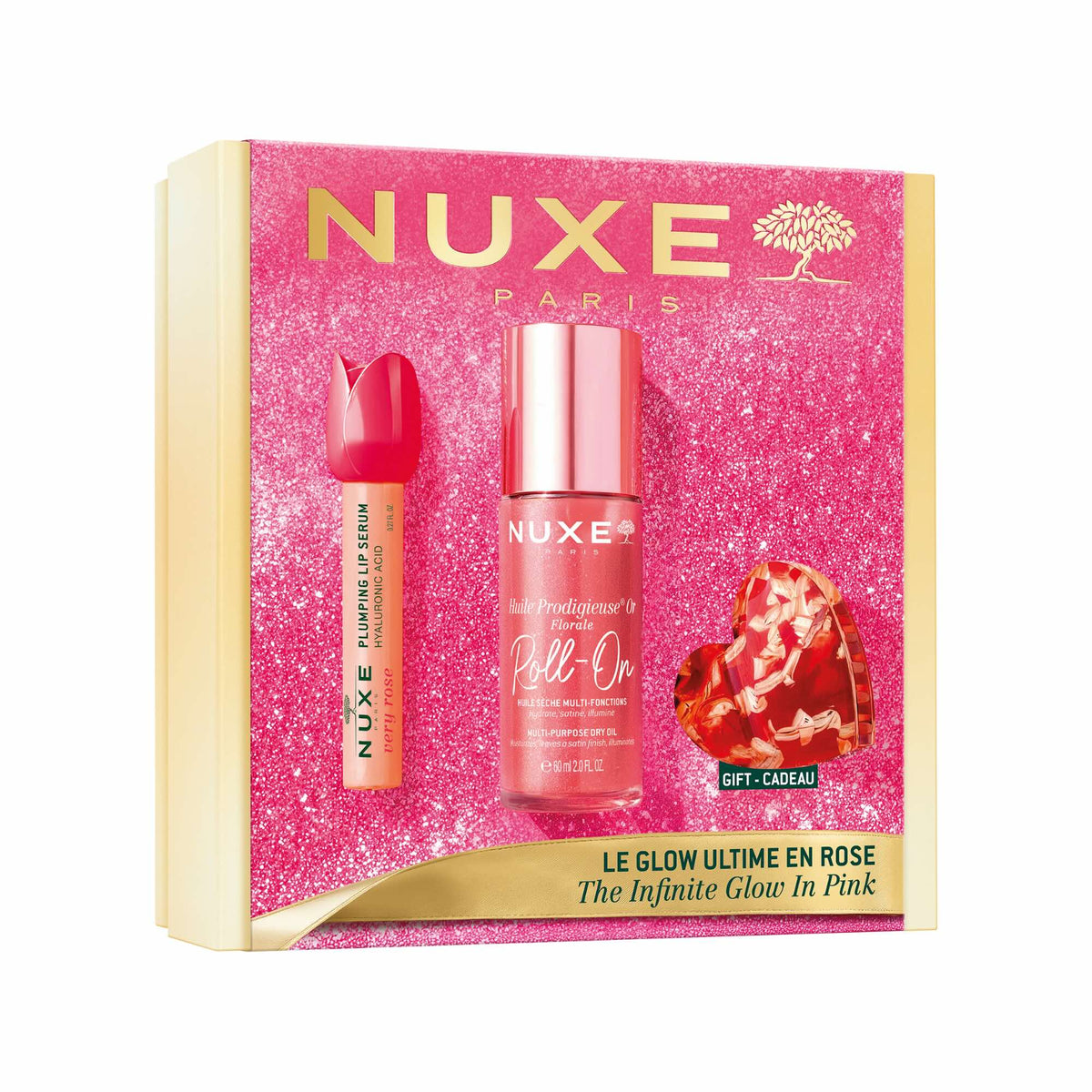 Cofanetto regalo Natale Luminosità infinita in rosa