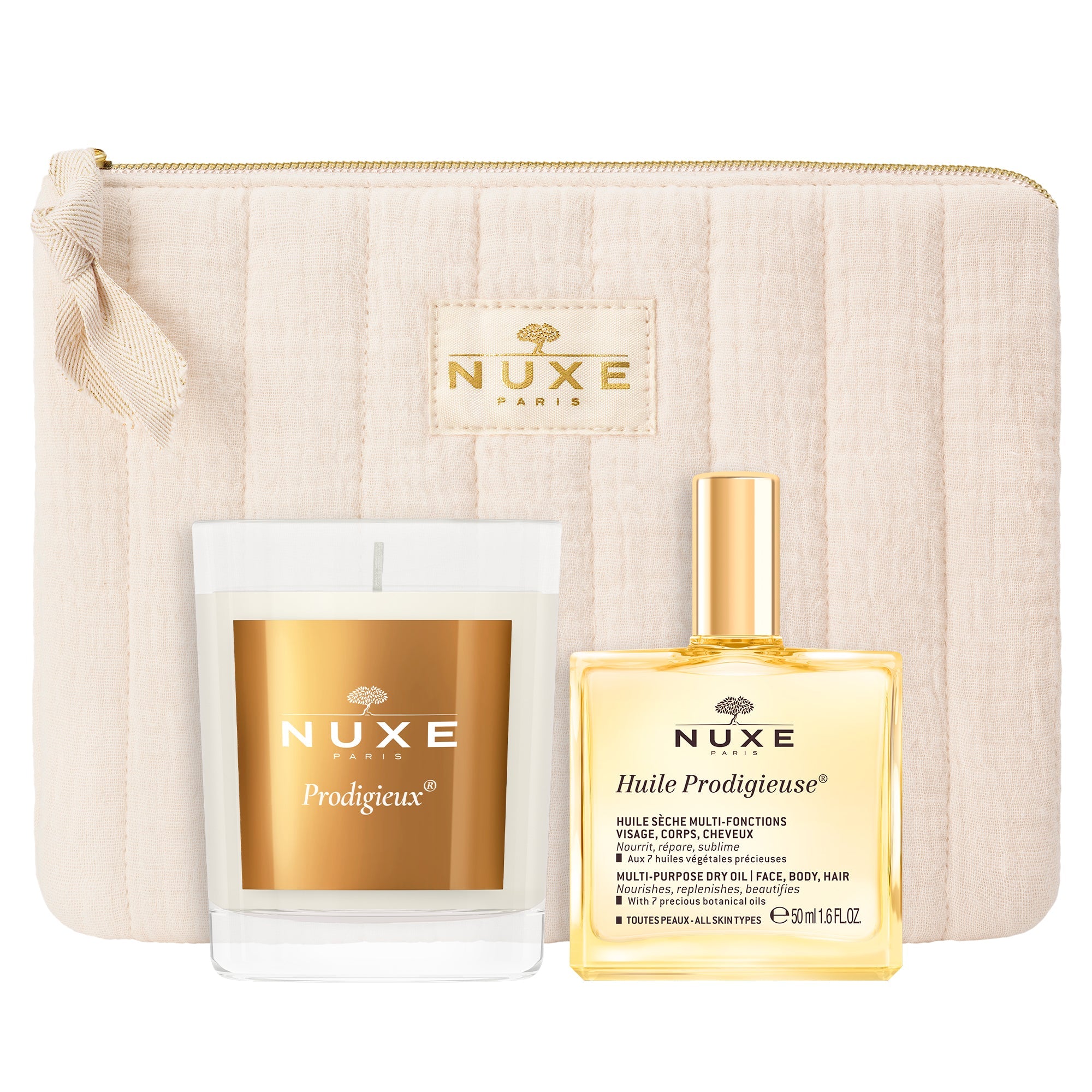 Huile Prodigieuse® & sa bougie parfumée - NUXE