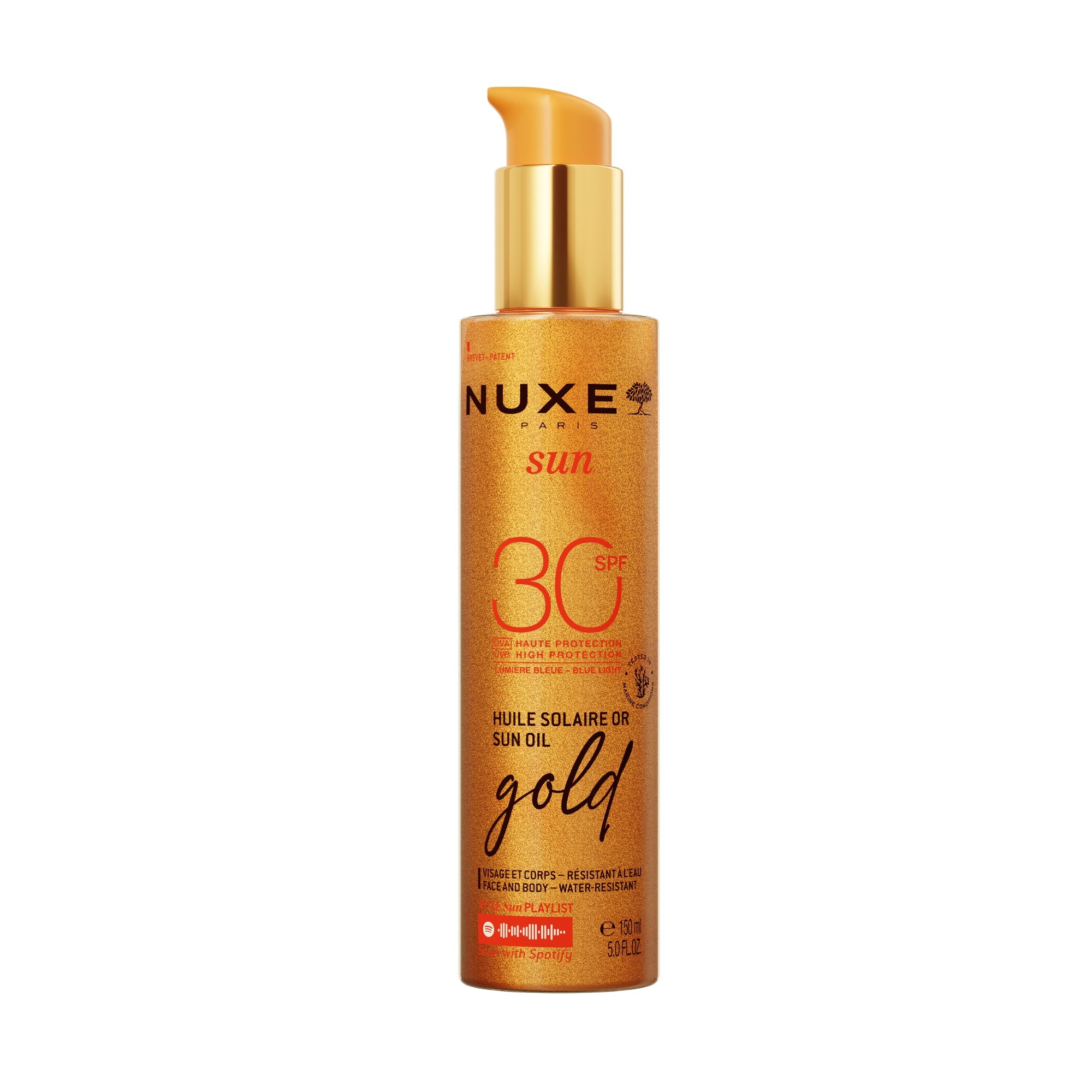 Huile Solaire Or Haute Protection SPF30 - NUXE
